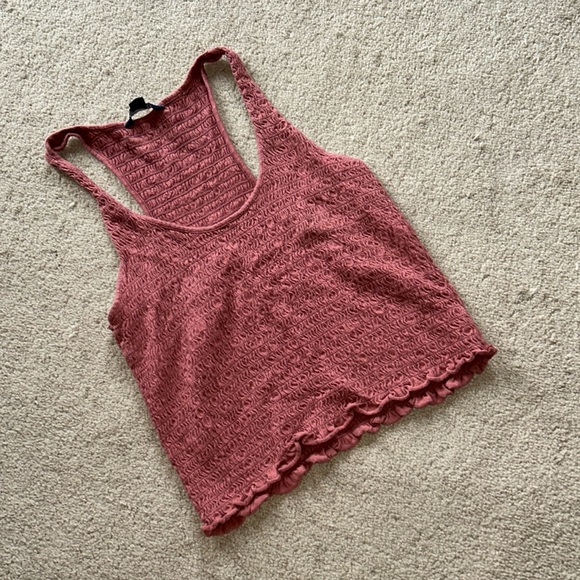American Eagle Outfitters Tops - 3/$10 American Eagle | Ruched Razorback Tank
